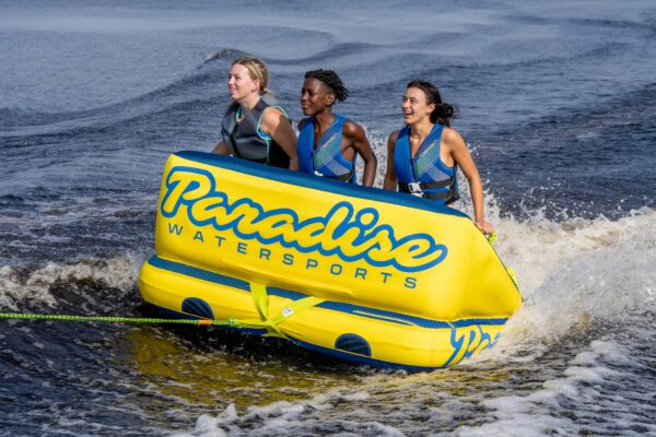 Emerald Coast 3: 1-3 Rider Towable Tube for Boating - Image 2