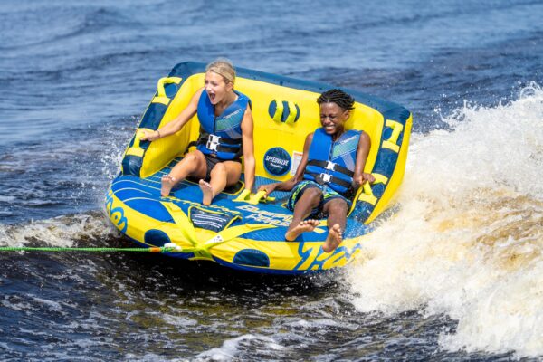 Emerald Coast 2: 1-2 Rider Towable Tube for Boating - Image 2