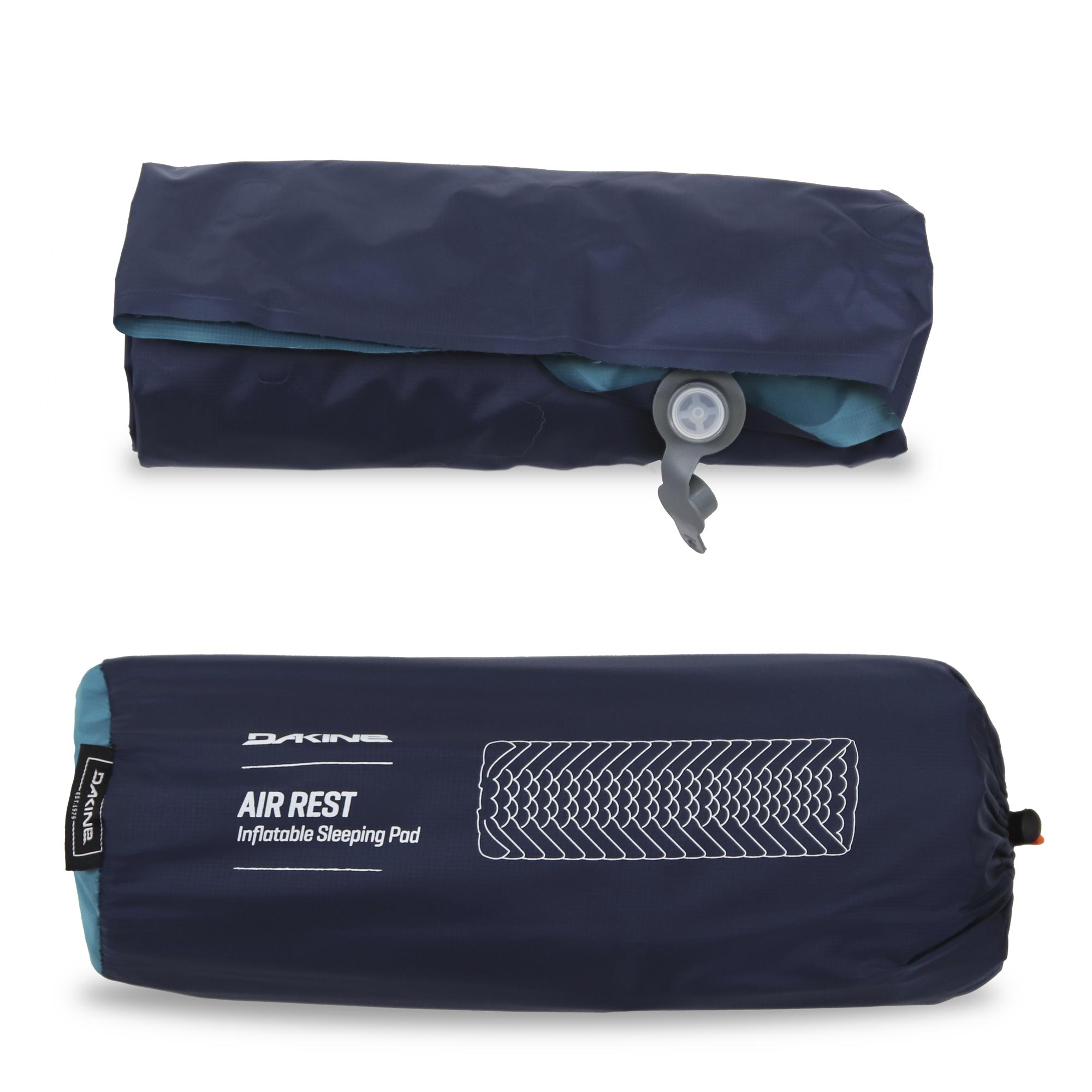 INFLATABLESLEEPINGPAD-NAVALACADEMY-810159360807_DKINFLATSPNAV_NAVALACADEMY_CMP_DETAIL2 Dakine Camp Furniture Inflatable Sleeping Pad Naval Academy